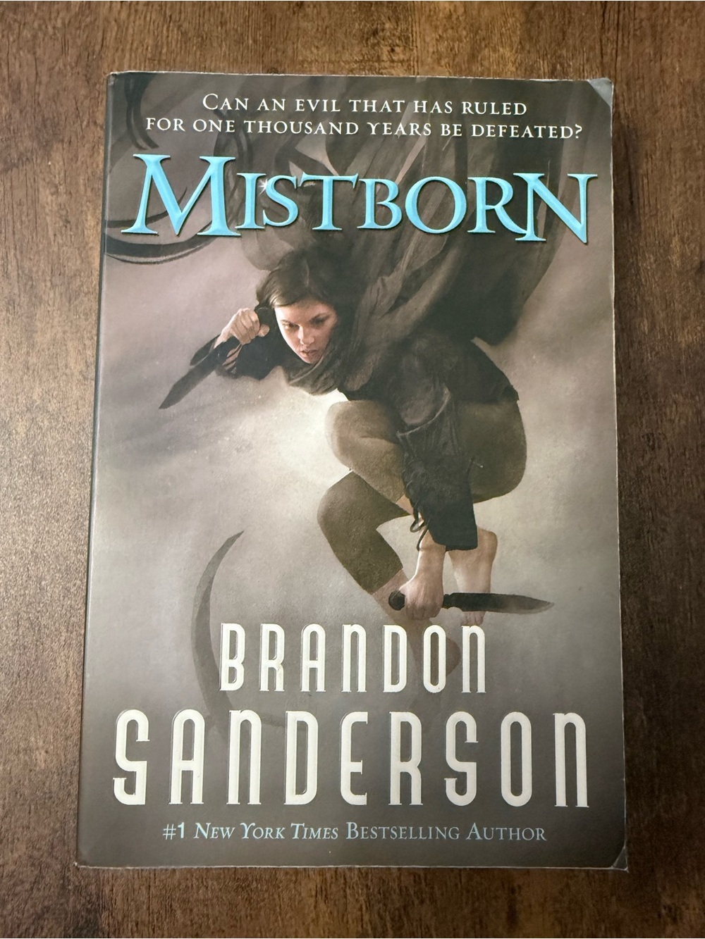 📚3 for $12📚 Mistborn by Brandon Sanderson - Fantasy Paperback in Gray/Teal